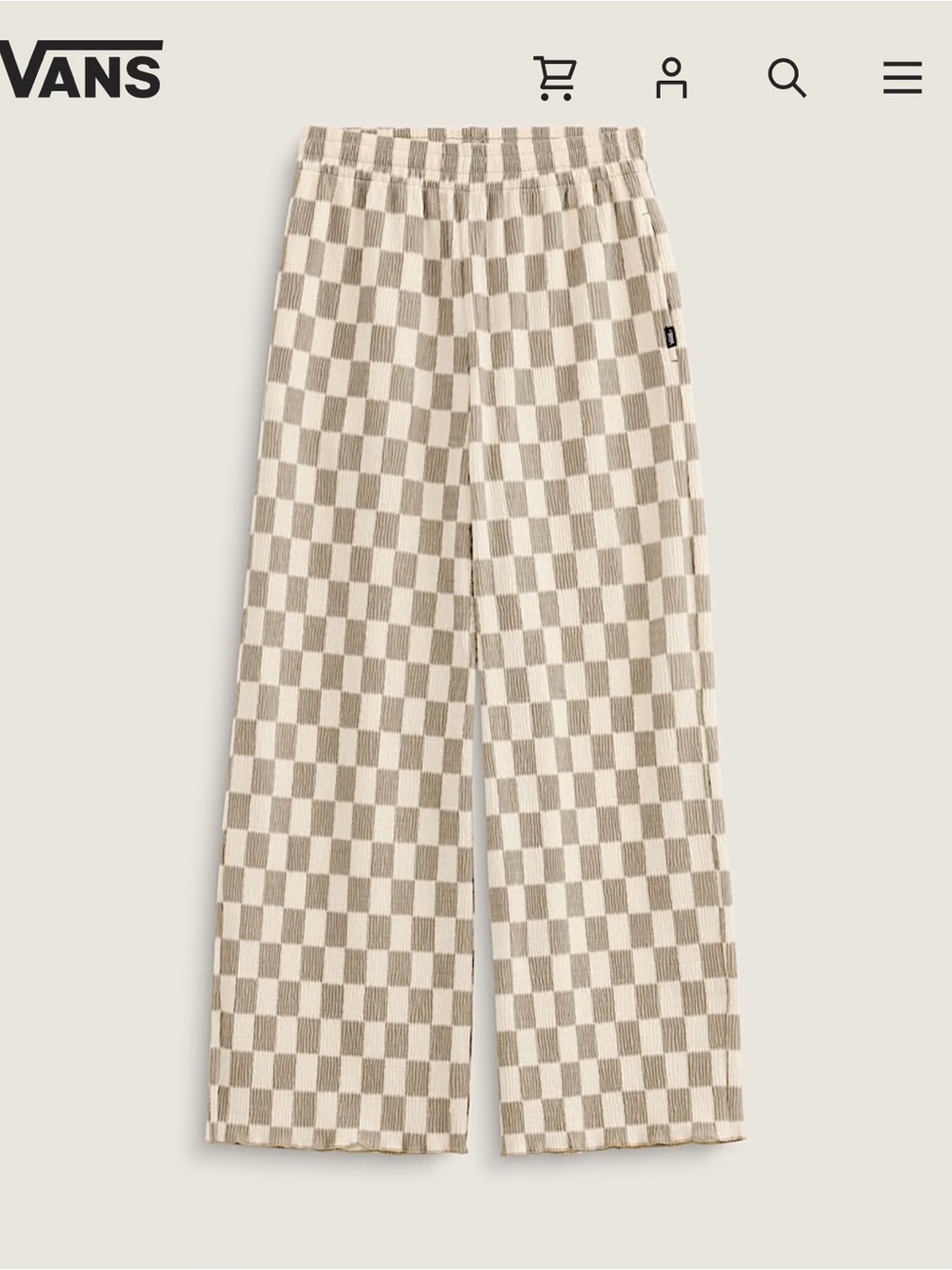 Vans Wren Checkerboard Pants - Picture 2 of 5
